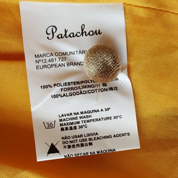 Patachou ! Girls Yellow Floral Chiffon Dress ( 3YRS) - Picture 7 of 11